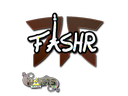 Sticker | FASHR (Glitter) | Paris 2023
