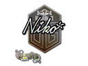 Sticker | niko (Glitter)  | Paris 2023