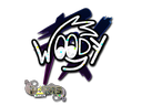 Sticker | WOOD7 (Glitter) | Paris 2023