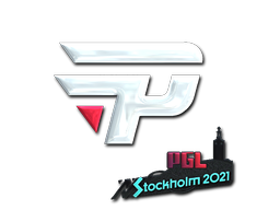 Наклейка | paiN Gaming (металлическая) | Стокгольм 2021