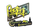Sticker | Perfecto (Holo) | Stockholm 2021