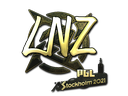 Sticker | LNZ (Gold) | Stockholm 2021