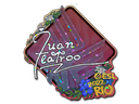 Sticker | juanflatroo (Glitter) | Rio 2022