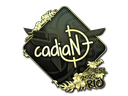Sticker | cadiaN (Gold) | Rio 2022