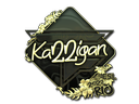 Sticker | karrigan (Gold) | Rio 2022