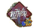 Sticker | Techno4K (Glitter) | Rio 2022