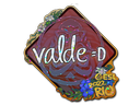 Sticker | v4lde (Glitter) | Rio 2022