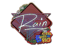 Sticker | rain (Glitter) | Rio 2022