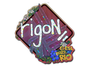Sticker | rigoN (Glitter) | Rio 2022