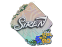 Sticker | S1ren | Rio 2022