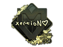 Sticker | xertioN (Gold) | Rio 2022