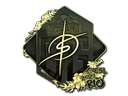 Sticker | degster (Gold) | Rio 2022