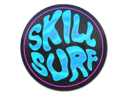 Sticker | Art du surf : Miami (holo)