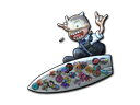 Sticker | Sticker Bomb Surf K (Foil)