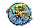 Sticker | Sunset Ocean Tentaskull