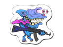 Sticker | Blue Shark Shooter