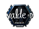 Sticker | v4lde (Foil) | London 2018