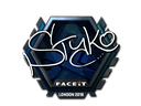 Sticker | STYKO (Foil) | London 2018