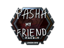 Sticker | pashaBiceps (Foil) | London 2018
