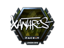 Sticker | XANTARES (Foil) | London 2018