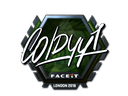 Sticker | COLDYY1 (Foil) | London 2018