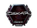 Sticker | oskar (Foil) | London 2018