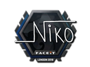 Sticker | niko  | London 2018