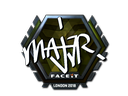 Sticker | MAJ3R (Foil) | London 2018