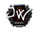 Sticker | JW (Foil) | London 2018
