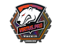 Наклейка | Virtus.Pro (голографическая) | Лондон 2018