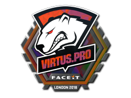 Naklejka | Virtus.Pro (Hologram) | Londyn 2018