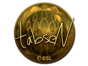Sticker | tabseN (Gold) | Katowice 2019