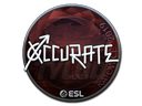 Sticker | xccurate (Foil) | Katowice 2019