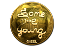 Sticker | sdy (Gold) | Katowice 2019