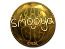 Sticker | smooya (Gold) | Katowice 2019