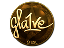 Sticker | gla1ve (Gold) | Katowice 2019