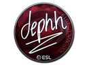 Sticker | dephh (Foil) | Katowice 2019