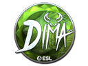 Sticker | Dima (Foil) | Katowice 2019