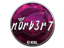 Sticker | n0rb3r7 (Foil) | Katowice 2019