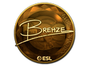 Sticker | Brehze (Gold) | Katowice 2019