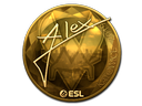 Sticker | ALEX (Gold) | Katowice 2019