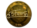 Sticker | felps (Gold) | Katowice 2019