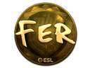 Sticker | fer (Gold) | Katowice 2019