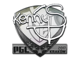 Aufkleber | kennyS | Krakau 2017