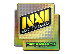 Наклейка | Natus Vincere (голографическая) | DreamHack 2014