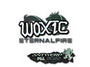 Sticker | woxic (Glitter) | Antwerp 2022