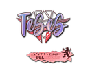 Sticker | TeSeS (Holo) | Antwerp 2022