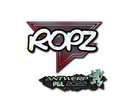 Sticker | ropz (Glitter) | Antwerp 2022