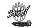 Sticker | syrsoN (Glitter) | Antwerp 2022