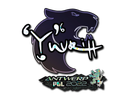 Sticker | yuurih (Glitter) | Antwerp 2022